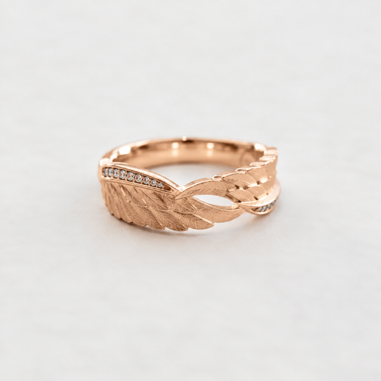 Anillo Alas de los angeles